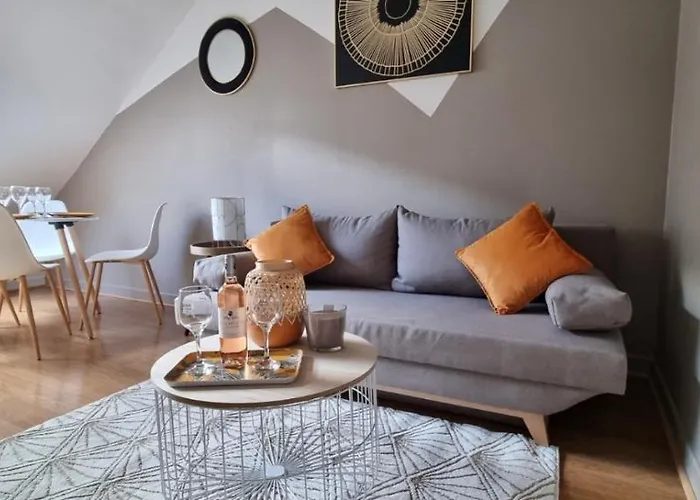 公寓 L'appart K-torze- Rare ! 14 Couchages En Centre Du Mans 勒芒